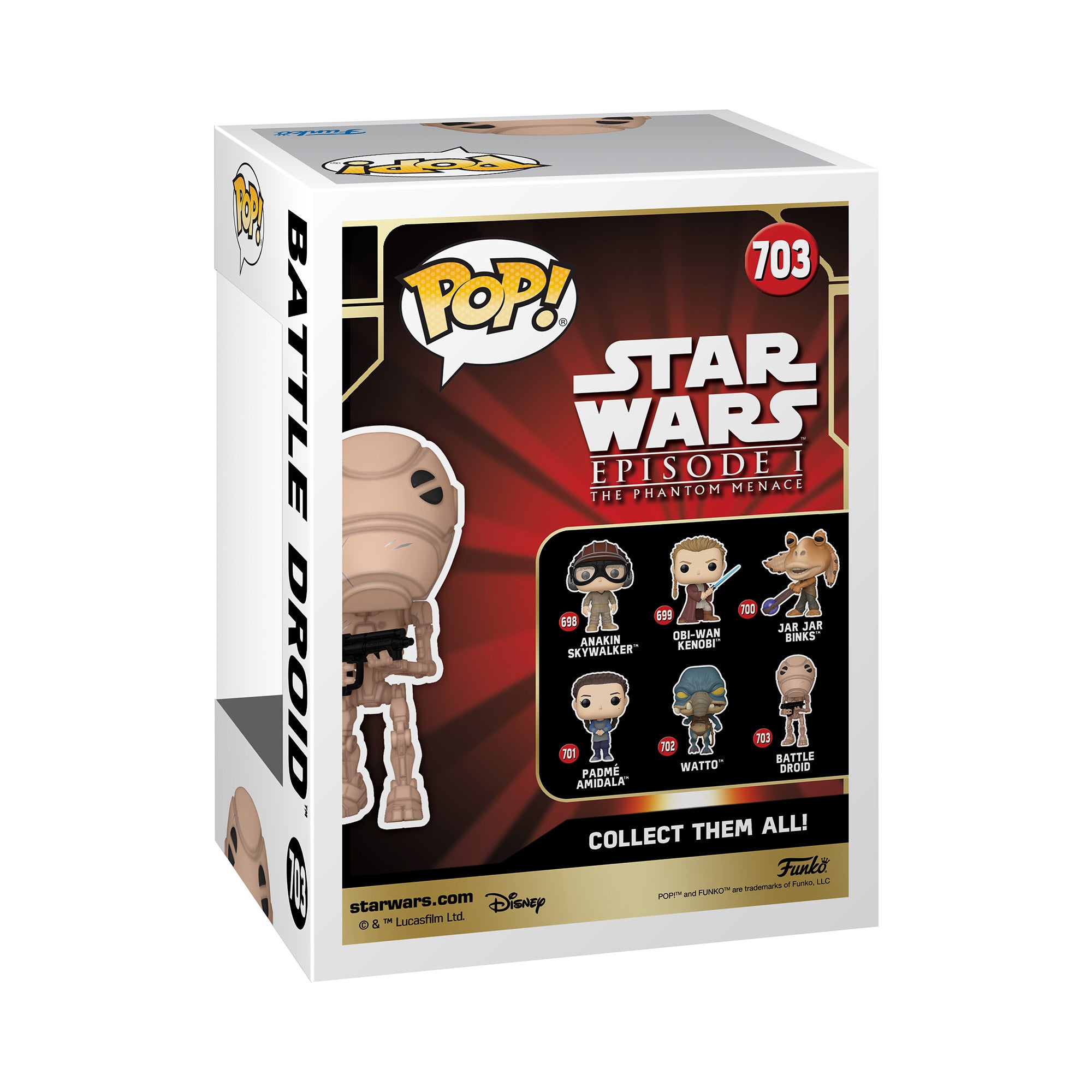 Funko Pop Battle Droid Star Wars - 703
